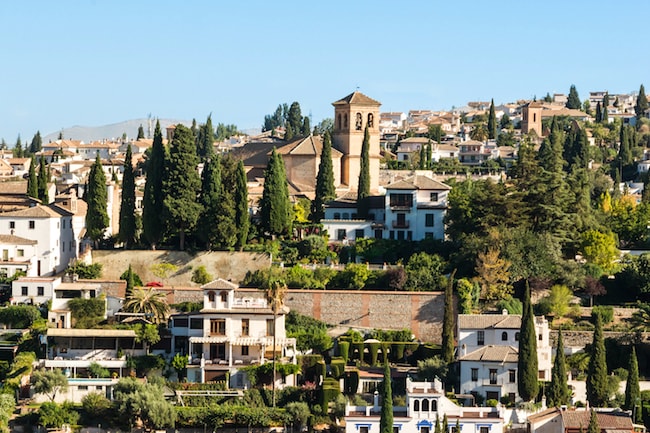 granada albaicin, andalusien reise