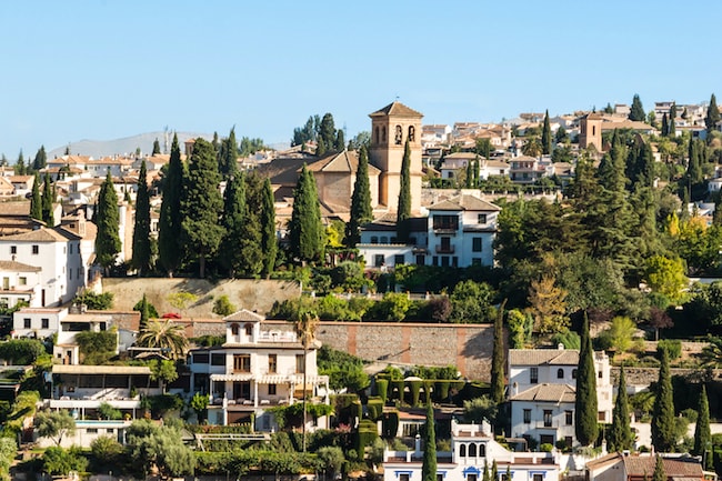 granada albaicin, andalusien reise