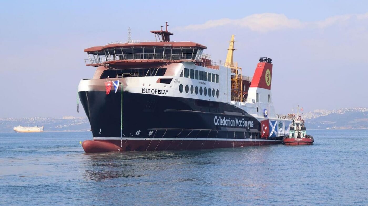 CalMac F&auml;hre vor der schottischen K&uuml;ste