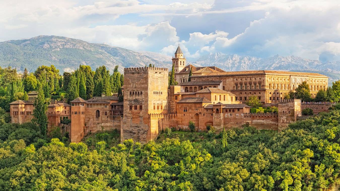 granada alhambra, andalusien rundreise